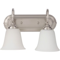 Bathroom Lighting (2 Bulbs) 14" Width Bathroom Lighting (2 Bulbs) 14" Width