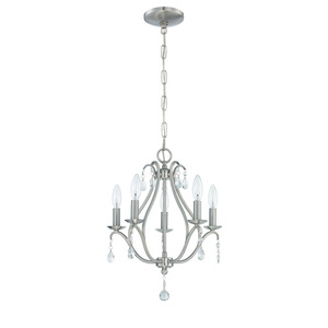 C1015CBNK Mini Chandelier Program Mini Chandelier - Brushed Nickel C1015CBNK Mini Chandelier Program Mini Chandelier - Brushed Nickel