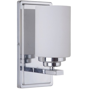 C39701CH Albany 1 Bulb Wall Sconce - Chrome C39701CH Albany 1 Bulb Wall Sconce - Chrome