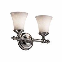Bathroom Lighting (2 Bulbs) 14-1/4" Width Bathroom Lighting (2 Bulbs) 14-1/4" Width