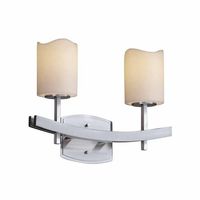 Bathroom Lighting (2 Bulbs) 15-1/2" Width Bathroom Lighting (2 Bulbs) 15-1/2" Width