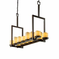 Multi Light Pendant 42" Width Multi Light Pendant 42" Width