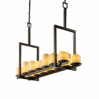 Multi Light Pendant 42" Width Multi Light Pendant 42" Width