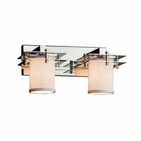 Bathroom Lighting (2 Bulbs) 16-1/2" Width Bathroom Lighting (2 Bulbs) 16-1/2" Width