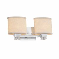 Bathroom Lighting (2 Bulbs) 16" Width Bathroom Lighting (2 Bulbs) 16" Width