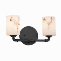 Bathroom Lighting (2 Bulbs) 14" Width Bathroom Lighting (2 Bulbs) 14" Width