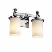 Bathroom Lighting (2 Bulbs) 12-3/4" Width Bathroom Lighting (2 Bulbs) 12-3/4" Width
