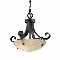 Up Light Pendant 19" Width Up Light Pendant 19" Width