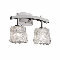 Bathroom Lighting (2 Bulbs) 15-1/2" Width Bathroom Lighting (2 Bulbs) 15-1/2" Width