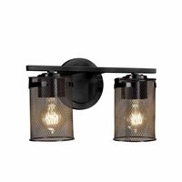 Bathroom Lighting (2 Bulbs) 13-3/4" Width Bathroom Lighting (2 Bulbs) 13-3/4" Width