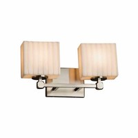 Bathroom Lighting (2 Bulbs) 14-1/2" Width