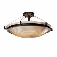 Semi Flush Mount 26-1/2" Width Semi Flush Mount 26-1/2" Width