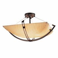 Semi Flush Mount 55" Width Semi Flush Mount 55" Width