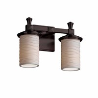 Bathroom Lighting (2 Bulbs) 12-3/4" Width Bathroom Lighting (2 Bulbs) 12-3/4" Width