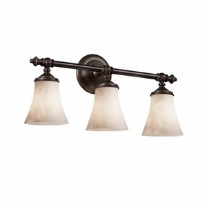 JCLD852320DBRZ Tradition 3 Bulb Bathroom Lighting - Dark Bronze JCLD852320DBRZ Tradition 3 Bulb Bathroom Lighting - Dark Bronze