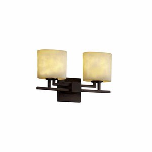 JCLD870230DBRZ Aero 2 Bulb Bathroom Lighting - Dark Bronze JCLD870230DBRZ Aero 2 Bulb Bathroom Lighting - Dark Bronze