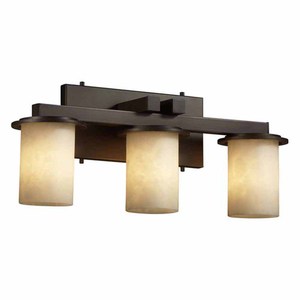 JCLD877310DBRZ Dakota 3 Bulb Bathroom Lighting - Dark Bronze JCLD877310DBRZ Dakota 3 Bulb Bathroom Lighting - Dark Bronze