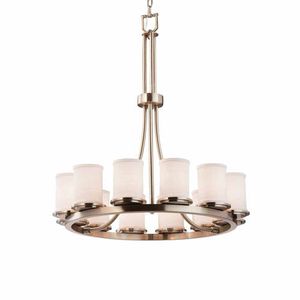 JFAB876310WHTENCKL Dakota Mid Sized Chandelier Chandelier - Nickel JFAB876310WHTENCKL Dakota Mid Sized Chandelier Chandelier - Nickel