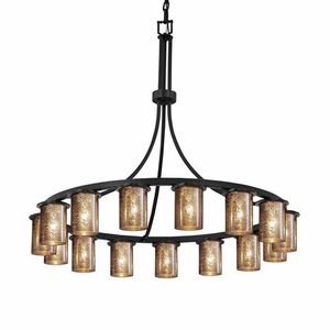 JFSN873510MRORMBLK Dakota Large Foyer Chandelier Chandelier - Matte Black JFSN873510MRORMBLK Dakota Large Foyer Chandelier Chandelier - Matte Black