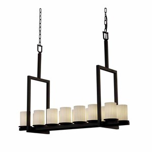 JFSN876410RBDB Dakota Linear Pendant Pendant Light - Dark Bronze JFSN876410RBDB Dakota Linear Pendant Pendant Light - Dark Bronze