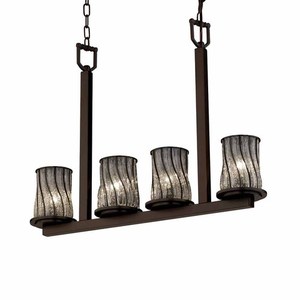 JWGL877810SWCDB Dakota Linear Pendant Pendant Light - Dark Bronze JWGL877810SWCDB Dakota Linear Pendant Pendant Light - Dark Bronze