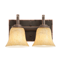 Bathroom Lighting (2 Bulbs) 11-1/2" Width Bathroom Lighting (2 Bulbs) 11-1/2" Width
