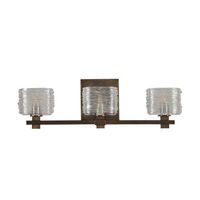 Bathroom Lighting (3 bulbs) 21" Width