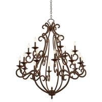 Large Foyer Chandelier 44" Width Large Foyer Chandelier 44" Width
