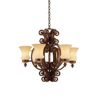 Mid Sized Chandelier 28" Width Mid Sized Chandelier 28" Width