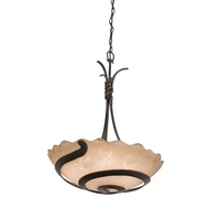 Up Light Pendant 24" Width Up Light Pendant 24" Width
