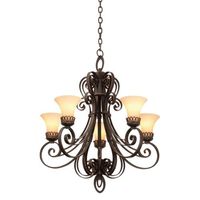 Mid Sized Chandelier 28-1/3" Width Mid Sized Chandelier 28-1/3" Width