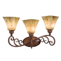 Bathroom Lighting (3 bulbs) 21-1/2" Width Bathroom Lighting (3 bulbs) 21-1/2" Width