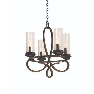 K2671HB1100 Grayson Mini Chandelier - Heirloom Bronze / 1100 K2671HB1100 Grayson Mini Chandelier - Heirloom Bronze / 1100