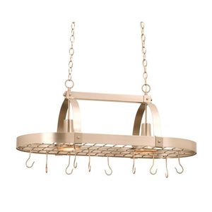 K3616SN Contemporary Pot Rack Kitchen Accessory - Satin Nickel K3616SN Contemporary Pot Rack Kitchen Accessory - Satin Nickel