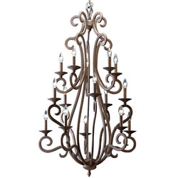 Large Foyer Chandelier 34" Width Large Foyer Chandelier 34" Width
