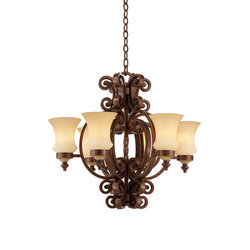 Mid Sized Chandelier 28" Width Mid Sized Chandelier 28" Width