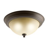 Flush Mount Ceiling Light 13-1/2" Width