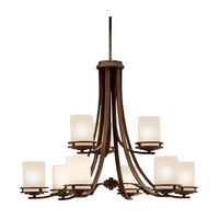 Large Foyer Chandelier 33-1/2" Width Large Foyer Chandelier 33-1/2" Width