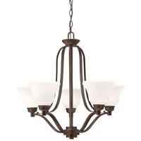 Mid Sized Chandelier 27-1/4" Width Mid Sized Chandelier 27-1/4" Width