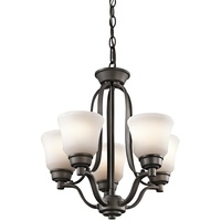Mid Sized Chandelier 16-1/2" Width
