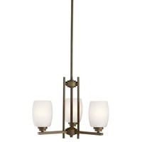 Mid Sized Chandelier 18-1/2" Width Mid Sized Chandelier 18-1/2" Width