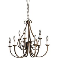 Mid Sized Chandelier 32-1/2" Width Mid Sized Chandelier 32-1/2" Width