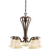 Mid Sized Chandelier 22" Width Mid Sized Chandelier 22" Width