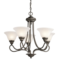 Mid Sized Chandelier 25" Width
