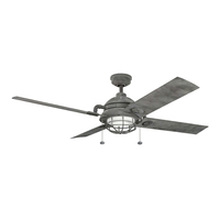 Oversize Ceiling Fan 65" Width