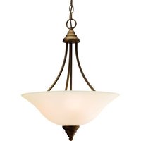 Up Light Pendant 17-1/2" Width