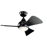 Small Ceiling Fan 34" Width