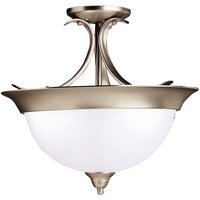 Semi Flush Mount 15-1/4" Width