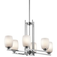 Mid Sized Chandelier 16-1/4" Width Mid Sized Chandelier 16-1/4" Width