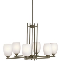 Mid Sized Chandelier 16-1/4" Width